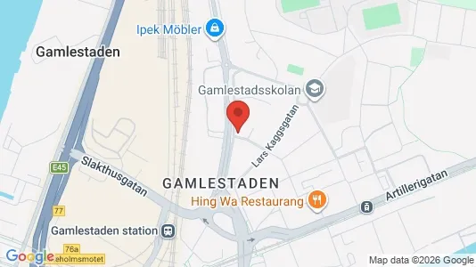 Apartments for rent i Gothenburg East - kort over placeringen
