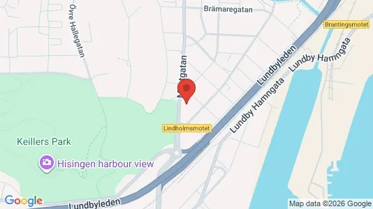 Apartments for rent i Lundby - kort over placeringen