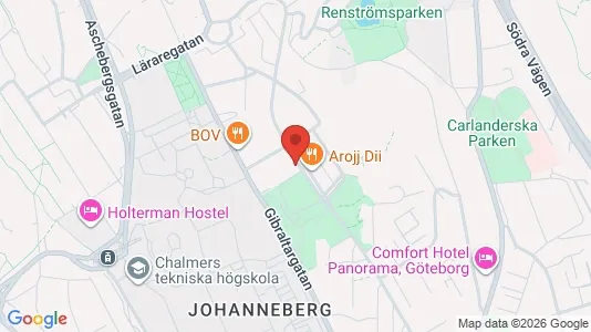 Apartments for rent i Gothenburg City Centre - kort over placeringen