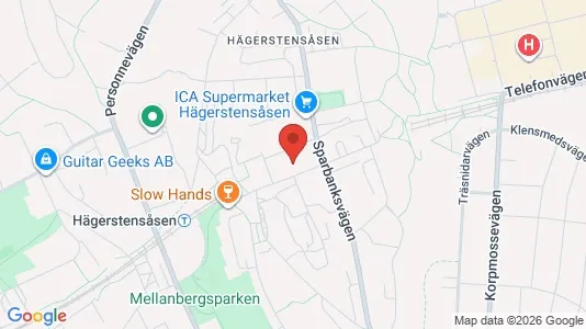Apartments for rent i Stockholm South - kort over placeringen