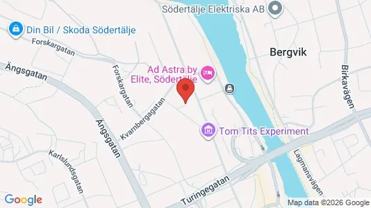 Apartments for rent i Södertälje - kort over placeringen