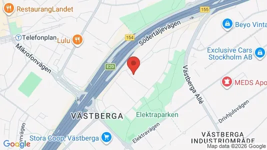 Apartments for rent i Stockholm South - kort over placeringen