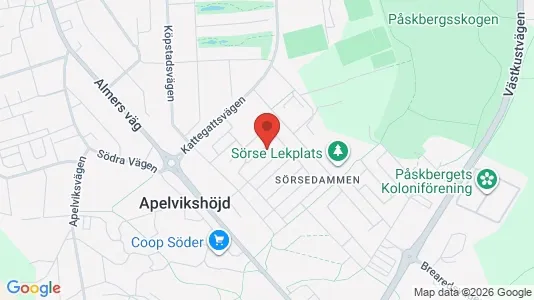 Apartments for rent i Varberg - kort over placeringen
