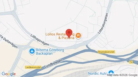 Apartments for rent i Norra hisingen - kort over placeringen