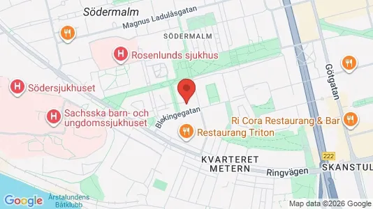 Apartments for rent i Södermalm - kort over placeringen
