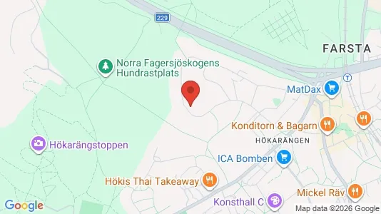 Apartments for rent i Stockholm South - kort over placeringen