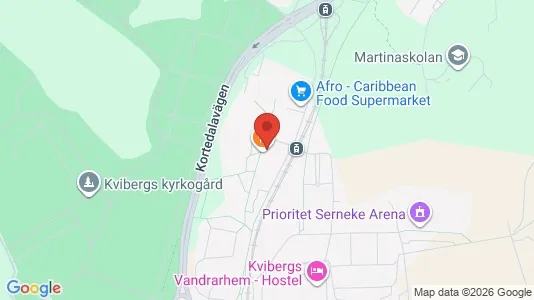 Apartments for rent i Gothenburg East - kort over placeringen