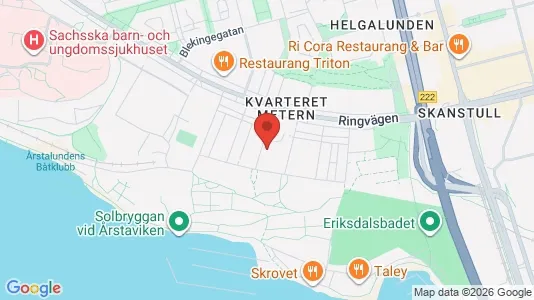 Apartments for rent i Södermalm - kort over placeringen