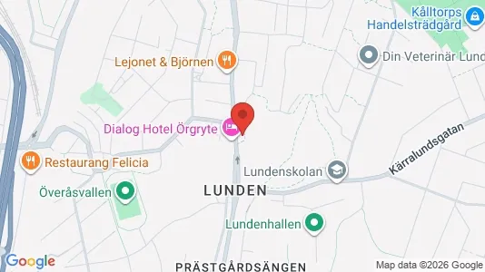 Apartments for rent i Örgryte-Härlanda - kort over placeringen