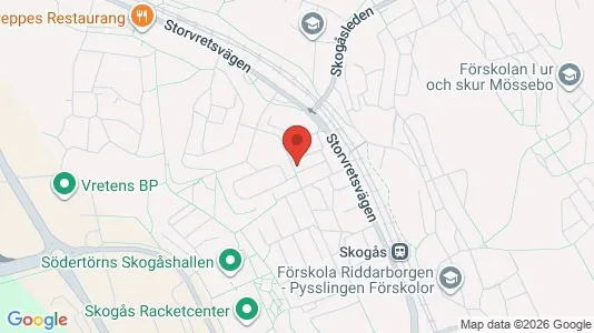 Apartments for rent i Huddinge - kort over placeringen