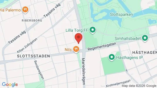 Apartments for rent i Malmö City - kort over placeringen