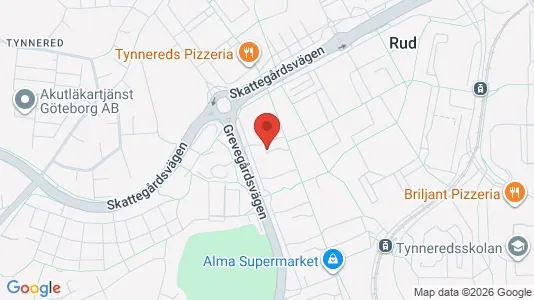 Apartments for rent i Askim-Frölunda-Högsbo - kort over placeringen