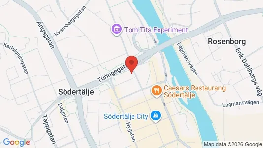Apartments for rent i Södertälje - kort over placeringen