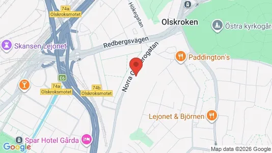 Apartments for rent i Örgryte-Härlanda - kort over placeringen