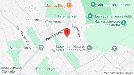 Apartments for rent i Stockholm South - kort over placeringen