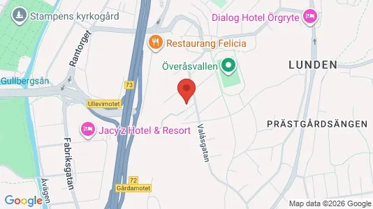 Apartments for rent i Örgryte-Härlanda - kort over placeringen