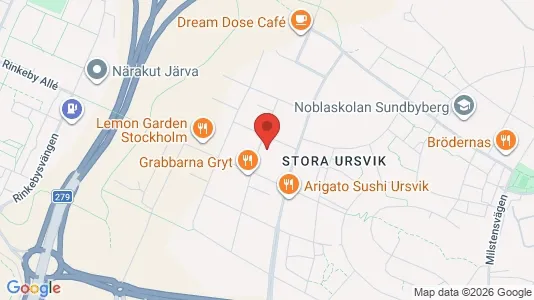 Apartments for rent i Sundbyberg - kort over placeringen