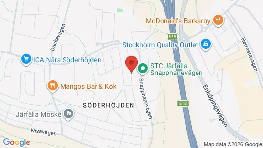 Apartments for rent i Järfälla - kort over placeringen