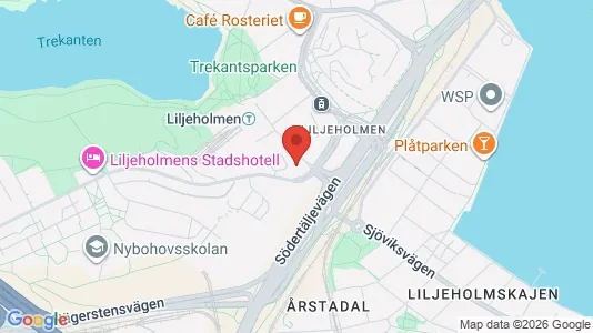 Apartments for rent i Södermalm - kort over placeringen