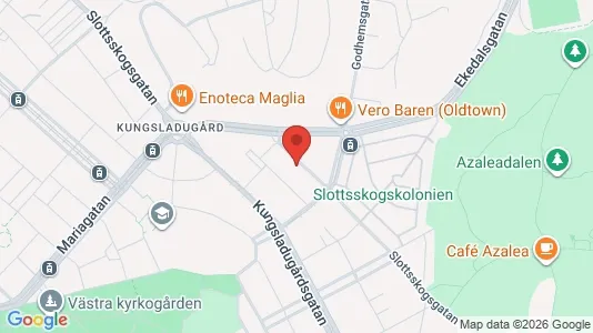 Apartments for rent i Majorna-Linné - kort over placeringen