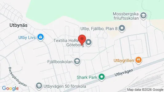Apartments for rent i Gothenburg East - kort over placeringen