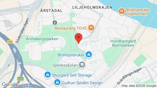 Apartments for rent i Södermalm - kort over placeringen