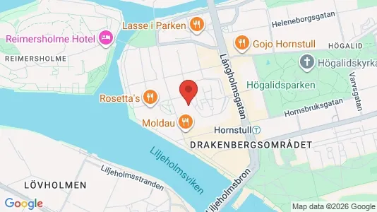 Apartments for rent i Södermalm - kort over placeringen