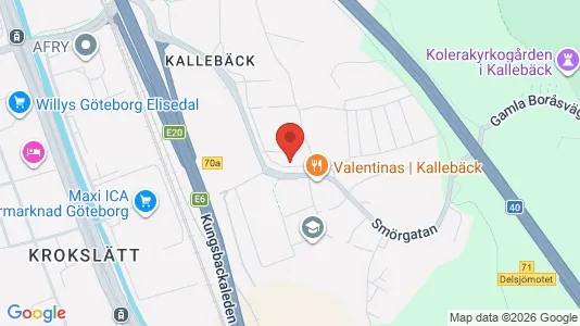 Apartments for rent i Örgryte-Härlanda - kort over placeringen