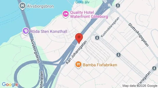 Apartments for rent i Majorna-Linné - kort over placeringen