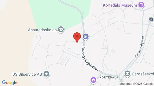 Apartments for rent i Gothenburg East - kort over placeringen