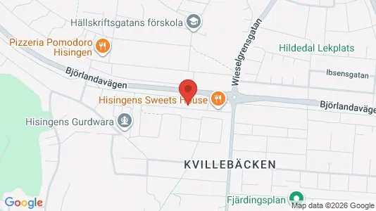 Apartments for rent i Lundby - kort over placeringen
