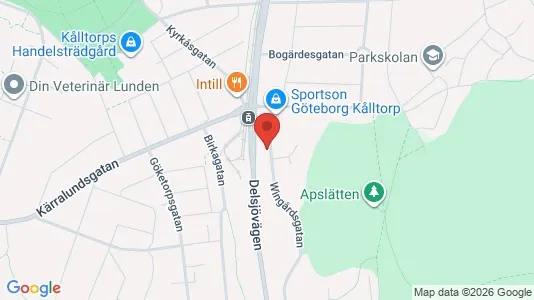 Apartments for rent i Örgryte-Härlanda - kort over placeringen