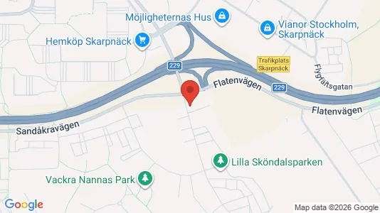 Apartments for rent i Stockholm South - kort over placeringen
