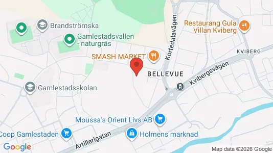Apartments for rent i Gothenburg East - kort over placeringen