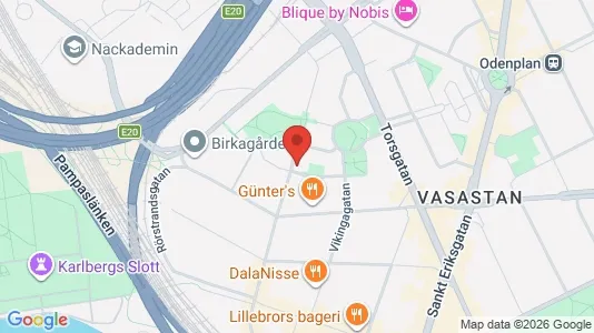 Apartments for rent i Vasastan - kort over placeringen