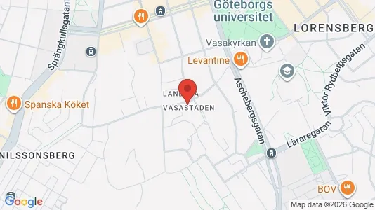 Apartments for rent i Gothenburg City Centre - kort over placeringen