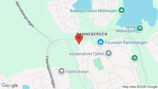 Apartments for rent i Angered - kort over placeringen