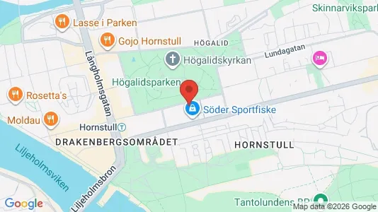 Apartments for rent i Södermalm - kort over placeringen