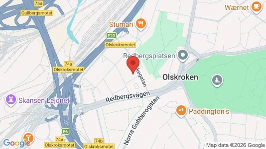 Apartments for rent i Örgryte-Härlanda - kort over placeringen