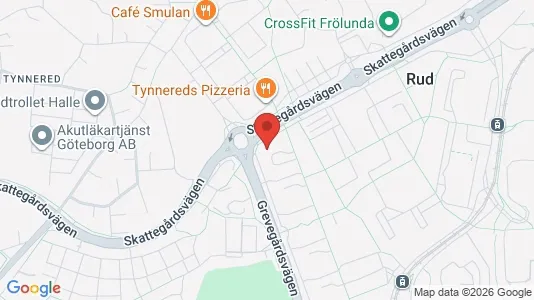Apartments for rent i Askim-Frölunda-Högsbo - kort over placeringen