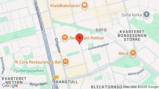 Apartments for rent i Södermalm - kort over placeringen
