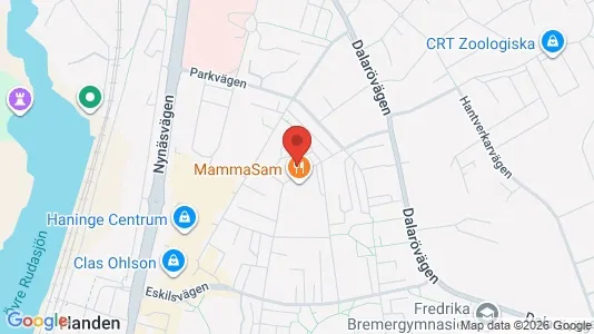 Apartments for rent i Haninge - kort over placeringen