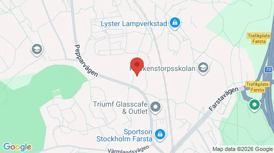 Apartments for rent i Stockholm South - kort over placeringen