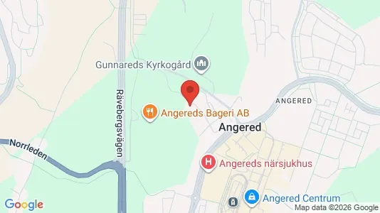 Apartments for rent i Angered - kort over placeringen