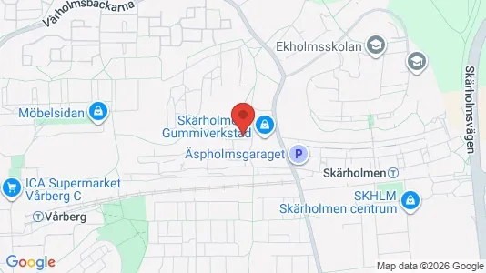 Apartments for rent i Stockholm South - kort over placeringen