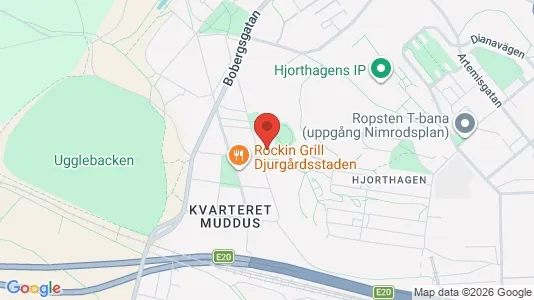 Apartments for rent i Gärdet/Djurgården - kort over placeringen