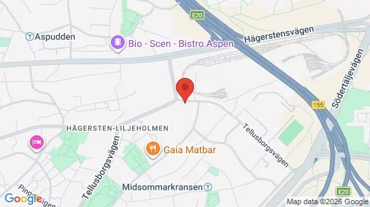 Apartments for rent i Stockholm South - kort over placeringen