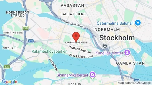 Apartments for rent i Kungsholmen - kort over placeringen