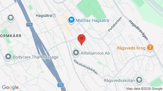Apartments for rent i Stockholm South - kort over placeringen