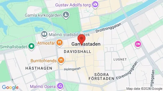 Apartments for rent i Malmö City - kort over placeringen
